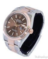 Rolex Datejust 36 Oyster Perpetual Rolesor Everose Automatic Watch