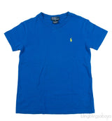 Blue V-neck Kids T-shirt
