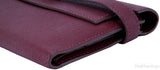 Kelly Long Wallet Chevre Burgundy