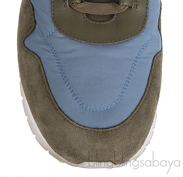 Loro Piana My Wind Microfibre Bi-color Nylon Sneakers