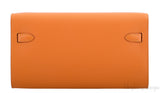 Kelly Classique To Go Wallet Apricot PHW