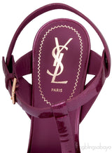 Tribute Patent Textured Leather