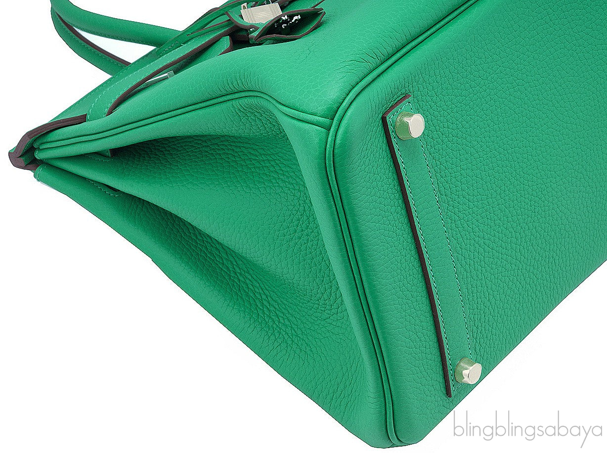 Birkin 35 Menthe Green Togo