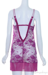 Fuchsia Floral Lace Camisole