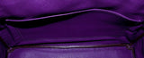 Birkin 35 Purple Crocodile GHW