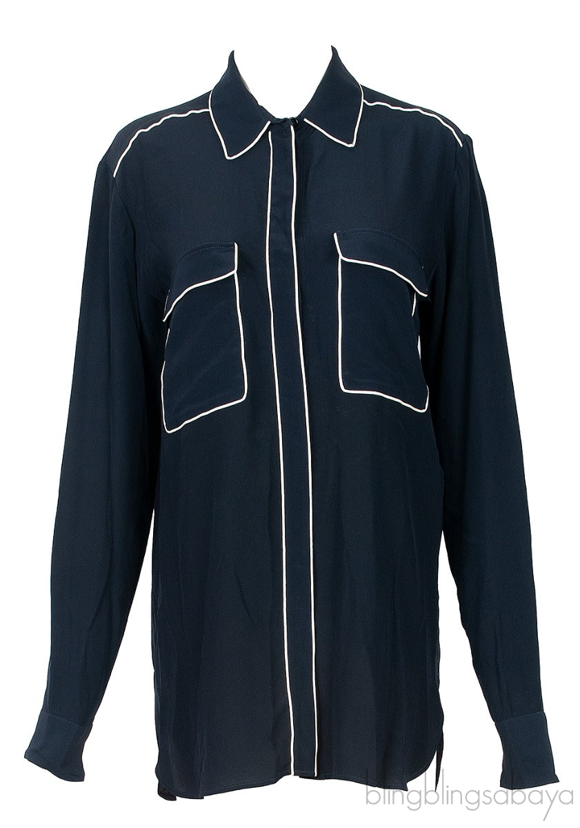 Eagle Embroidered Black Shirt