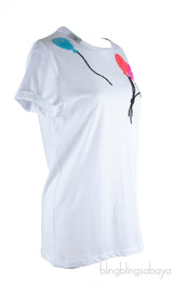Balloon Embellished T-shirt