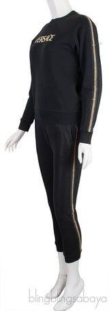 Black Cotton Tracksuits