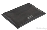 Black Crocodile Print Card Holder