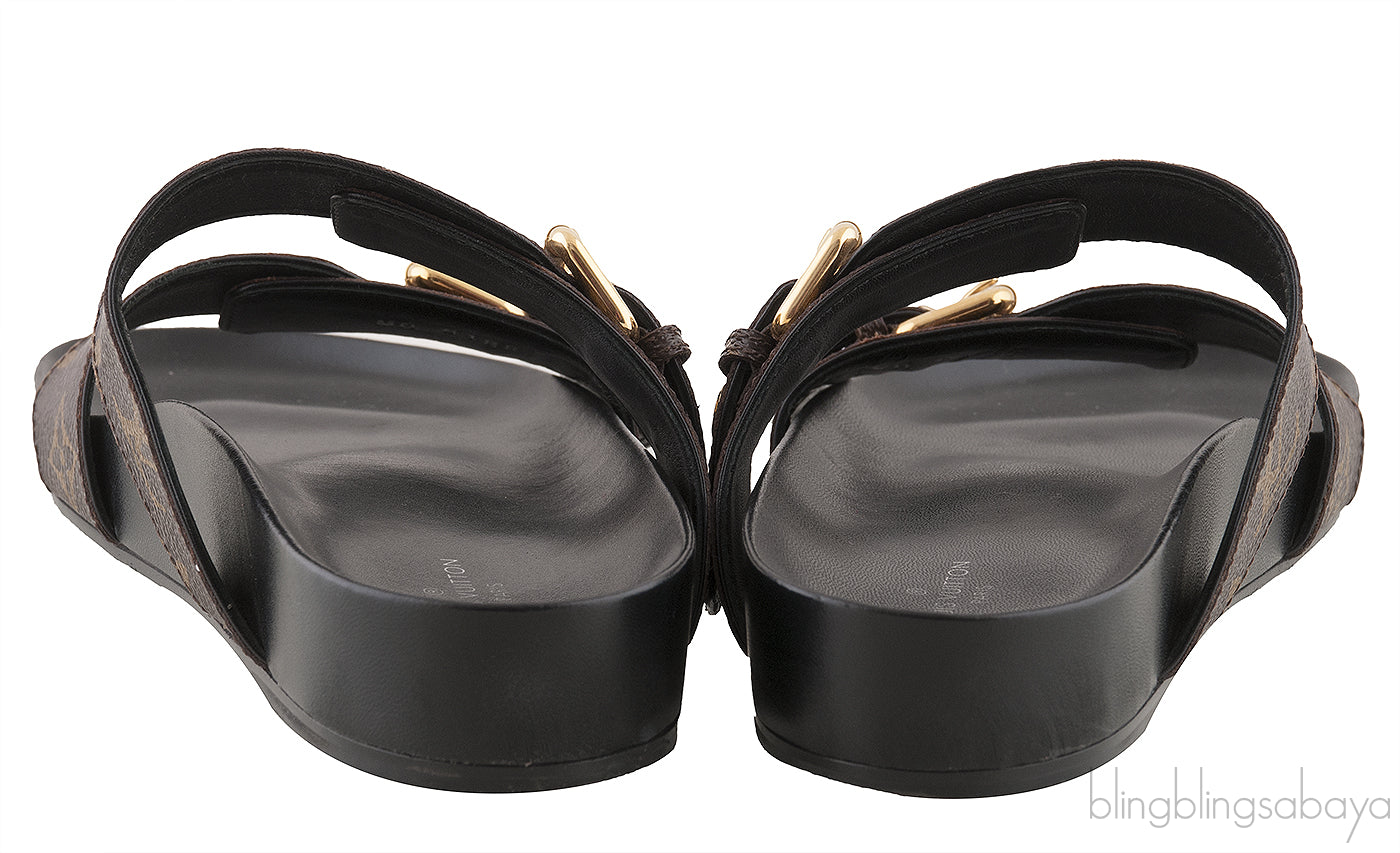 Monogram Bom Dia Flat Mule