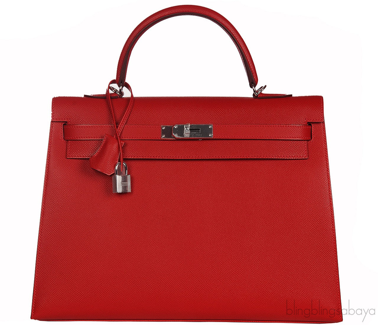 Kelly 35 Rouge Casaque Epsom