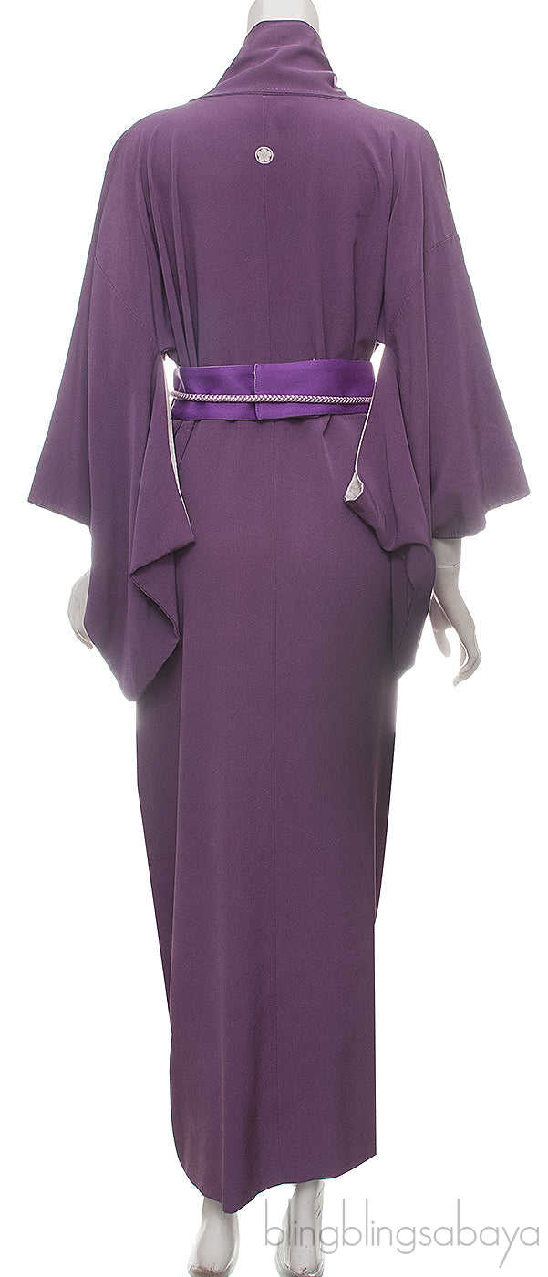 Plain Purple Kimono