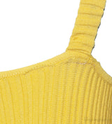 Demetra Ribbed and Pointelle-knit Dress