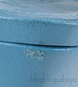 Bottega Veneta Blue Point Leather Slingback Pumps