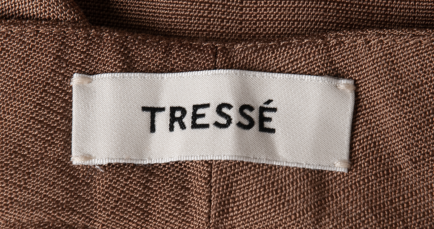 Brown Viscose Trouser