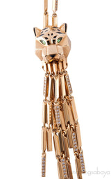 Panther Yellow Gold Diamond Nec.