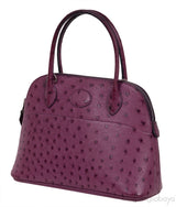 Bolide 27 Purple Ostrich Bag PHW