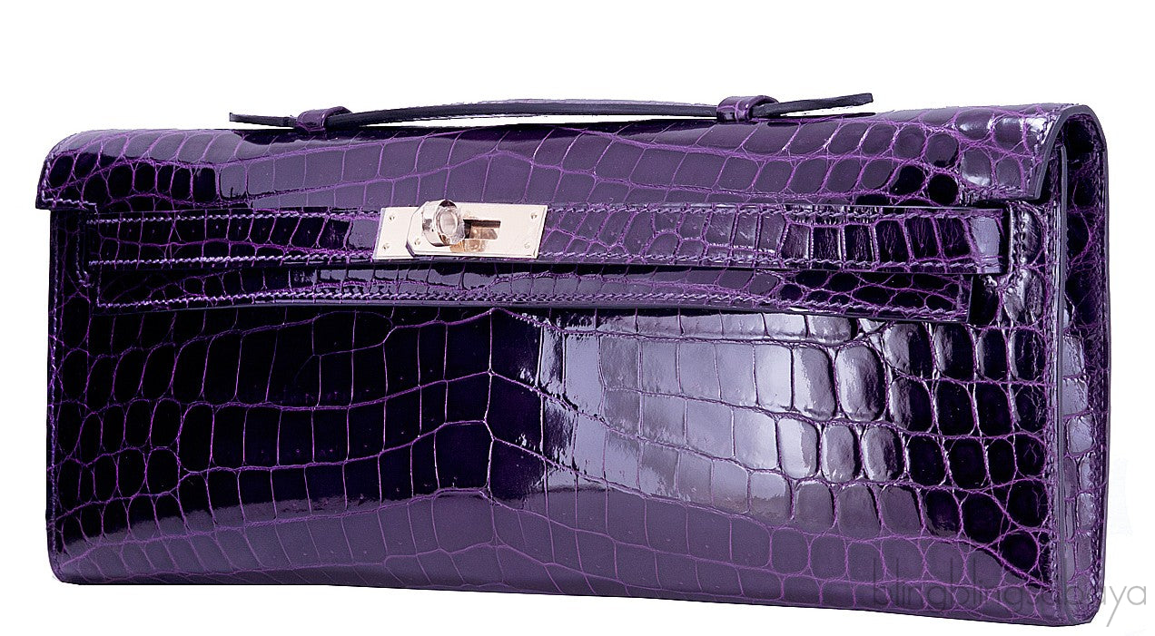 Kelly Cut Niloticus Crocodile Amethyst