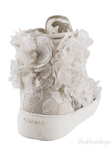 Floral Mesh Camellia Sneakers