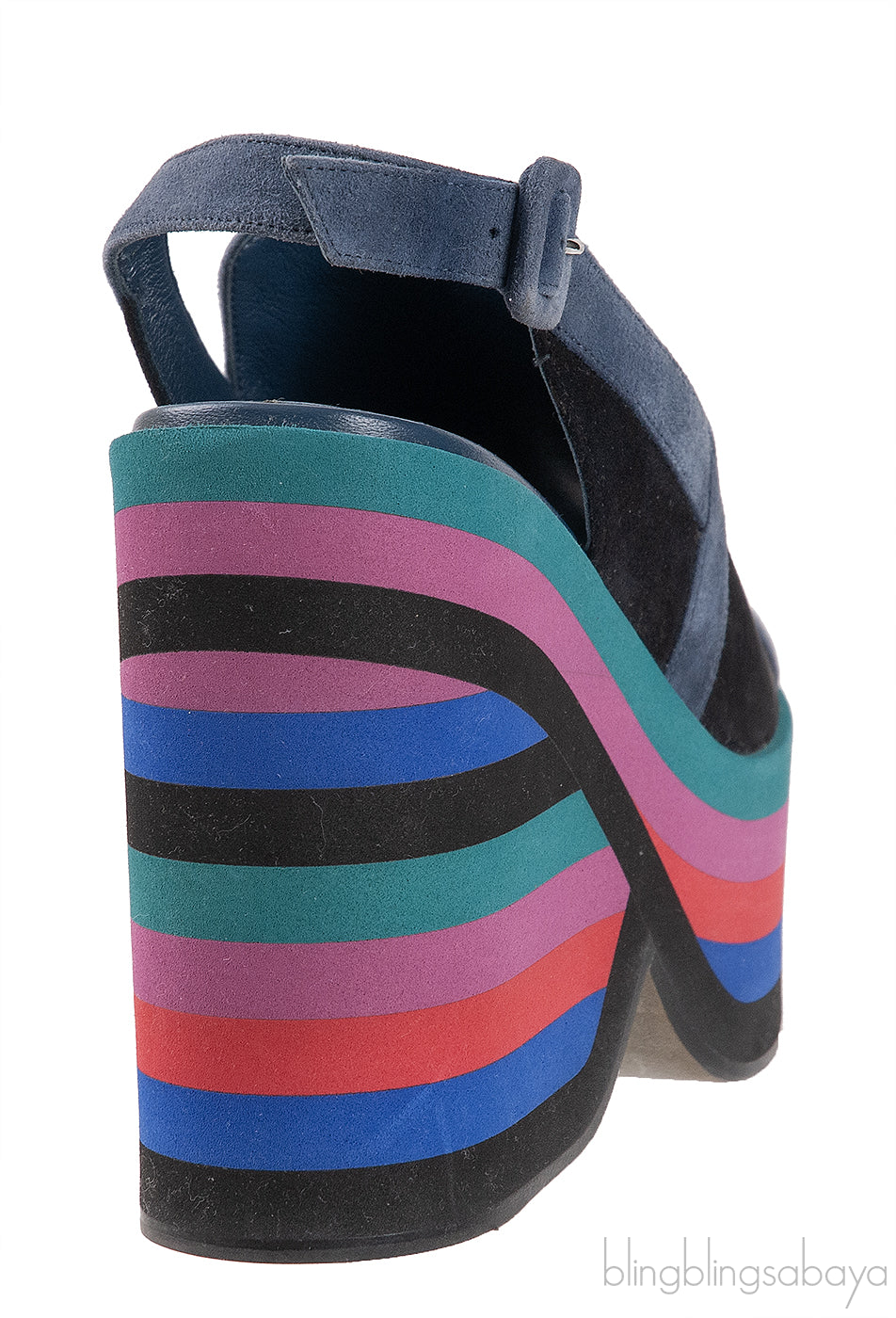 Hermes Black Suede Edgy 65 Sandals