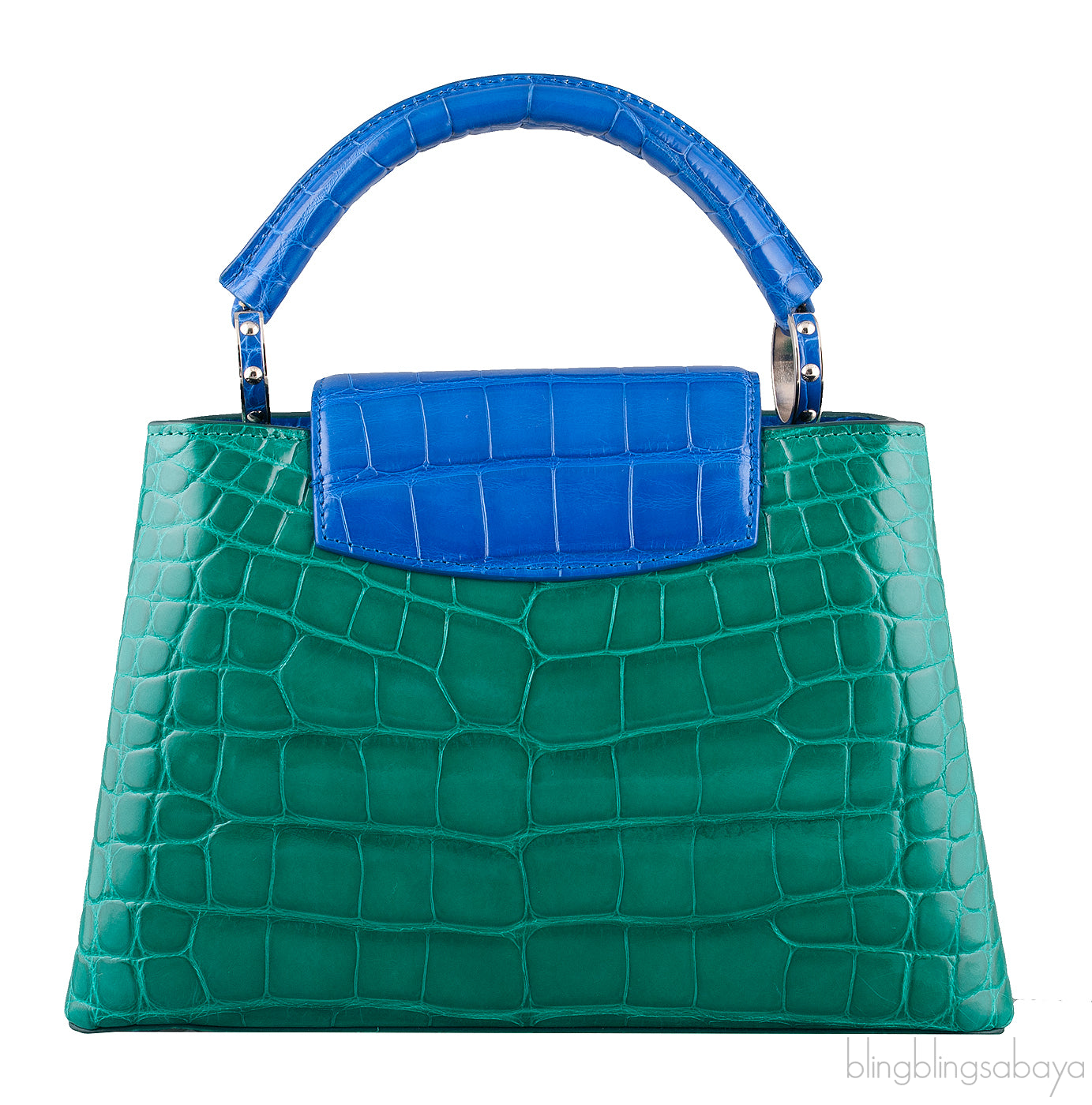 Capucines Bi-color Crocodile BB