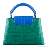 Capucines Bi-color Crocodile BB