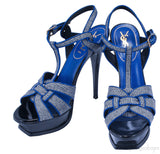Tribute T-Strap Sandals with Canvas
