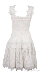 Waimari Joy Ivory White Mini Dress M