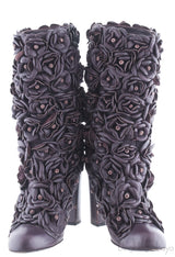 Camellia Leather Boots
