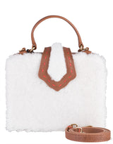 Fey Mini Shearling Box Bag