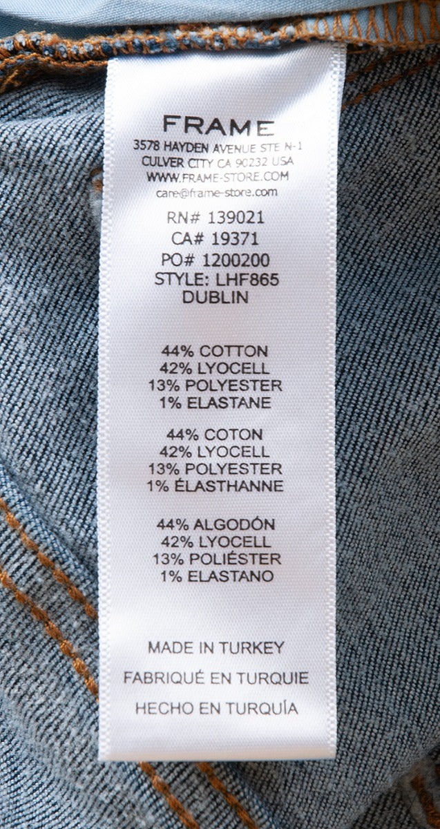 Frame Blue Flared Jeans