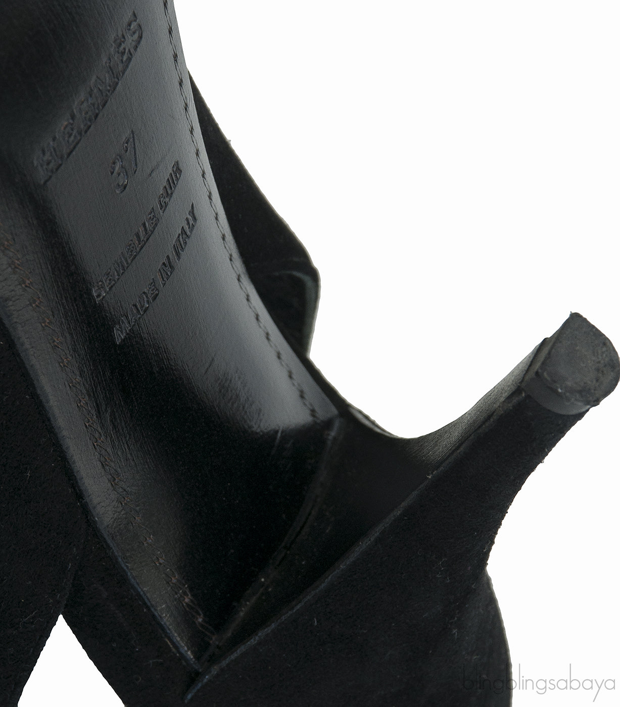 Bi-color Suede Night 90 Sandals