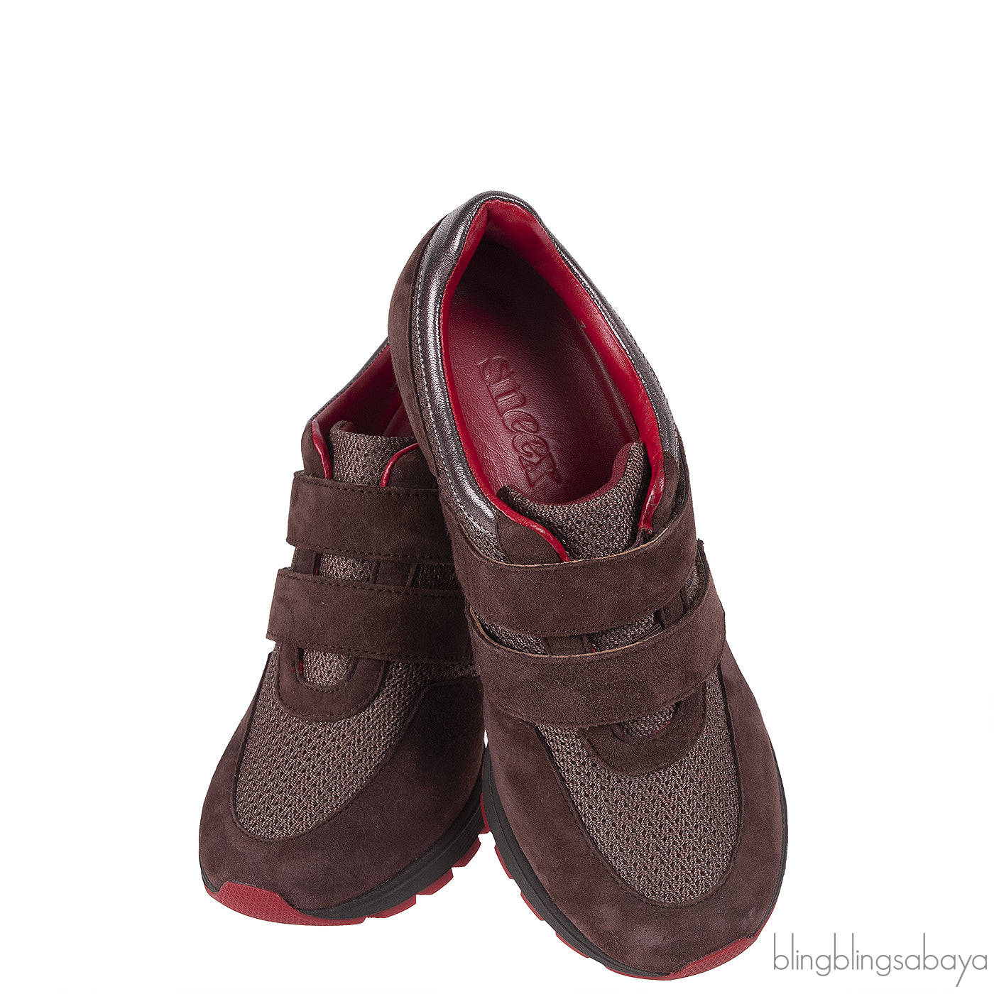 Sneex The Blake Hy-Heel Dark Brown Sneaker