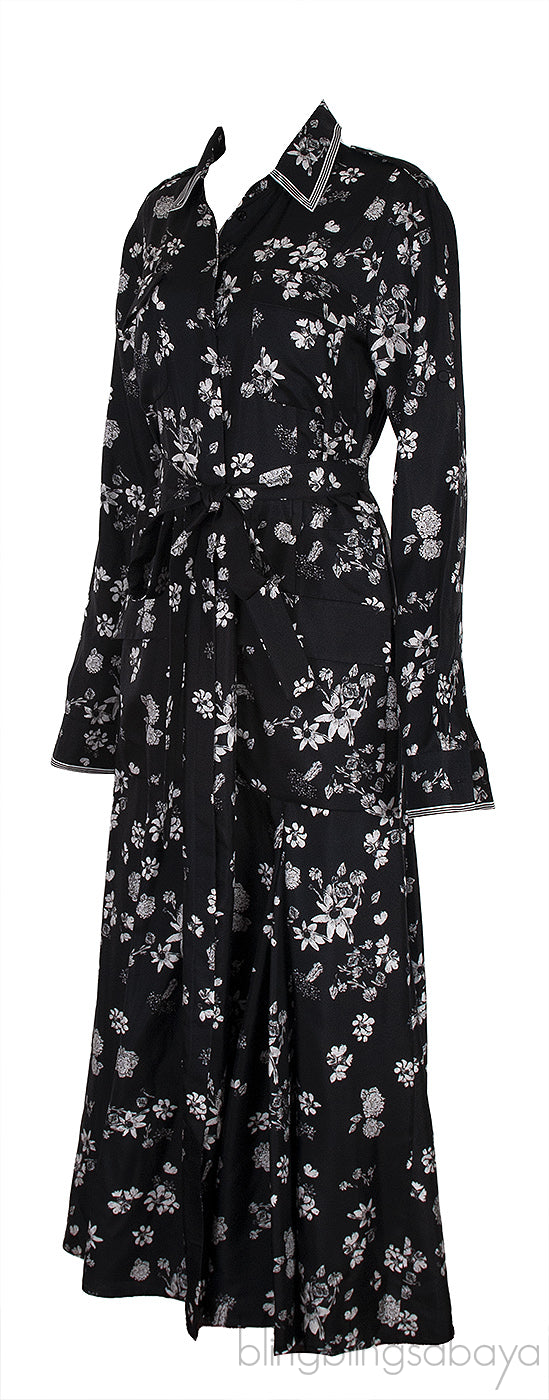 Meyer Belted Floral Printed Dress