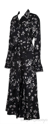 Meyer Belted Floral Printed Dress