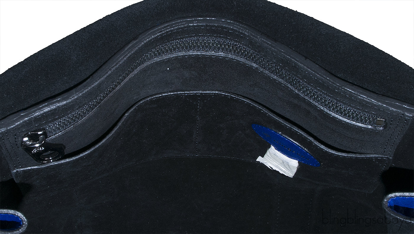 Bayswater Blue Top Handle Bag