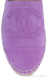 CC Suede Light Purple Espadrille