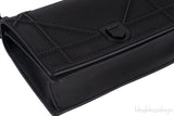 Dior Diorama Black Ultra Matte Medium Shoulder Bag