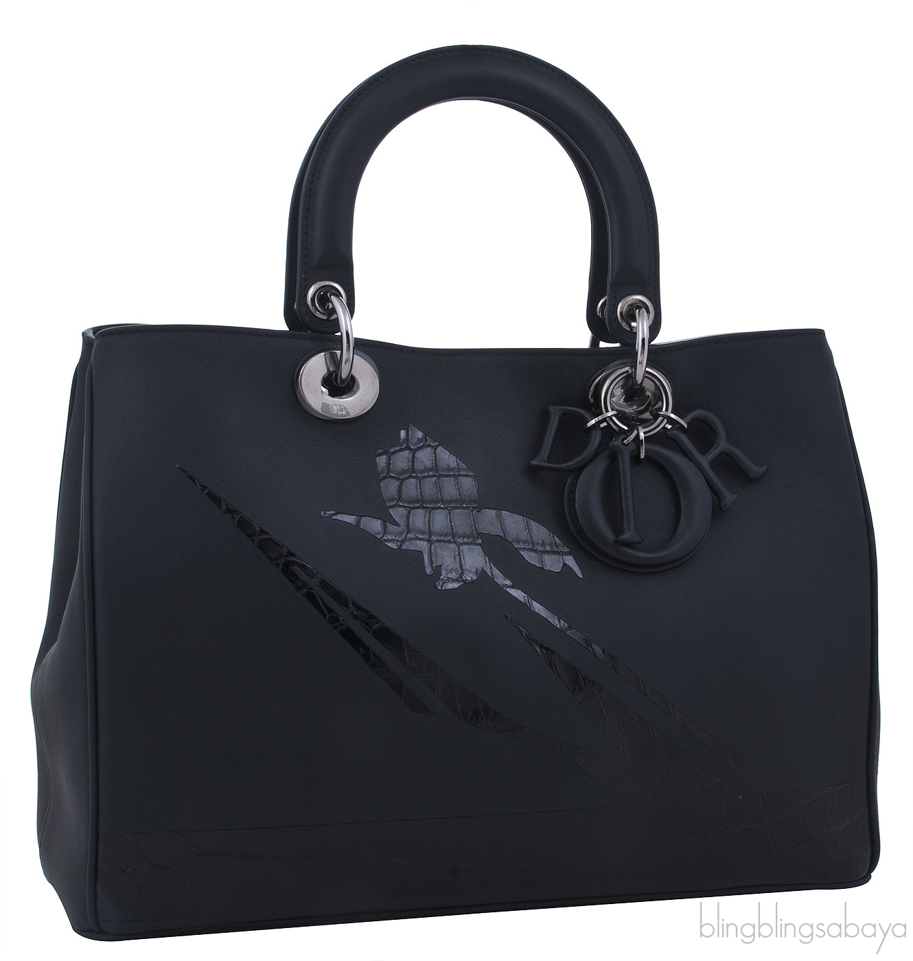Diorissimo Warhol Black Shoulder Bag