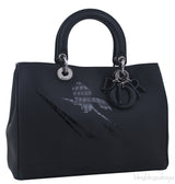 Diorissimo Warhol Black Shoulder Bag