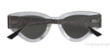 CatStyleDior 1S Grey Crystal Sunglasses