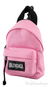 Oversized Mini Backpack Crossbody