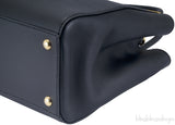 2Jours Small Textured Leather Shopper