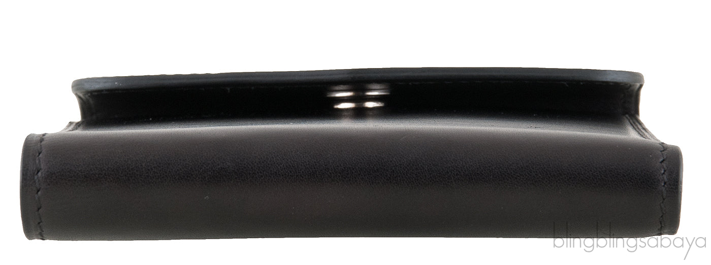 Black Flap Wallet