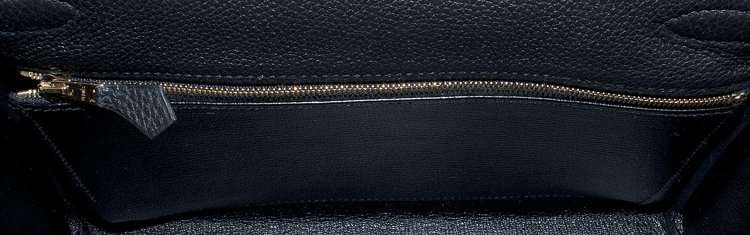 Kelly 28 Black Togo GHW