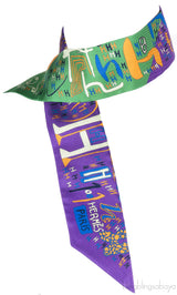 Bi-color Printed Twilly