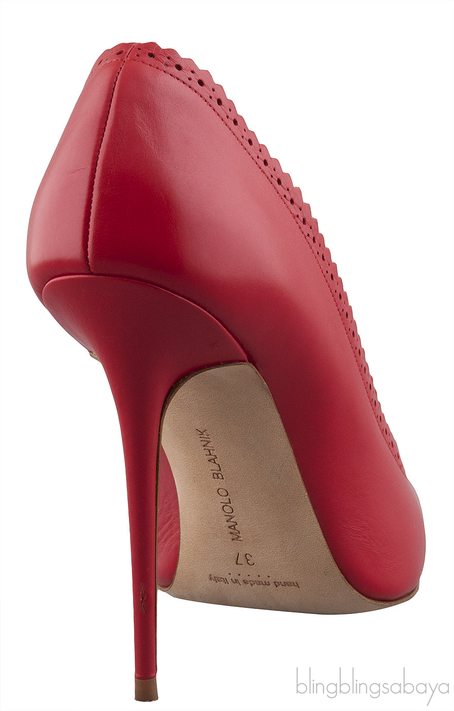 Mavinga Red Ghillies Heels