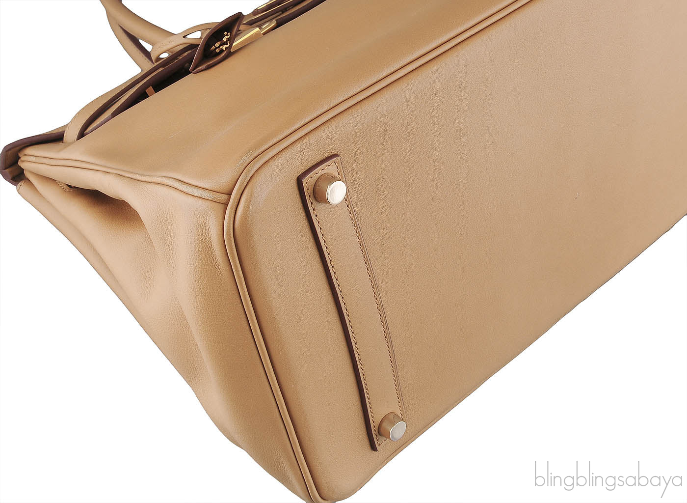 Birkin 35 Swift Camel GHW