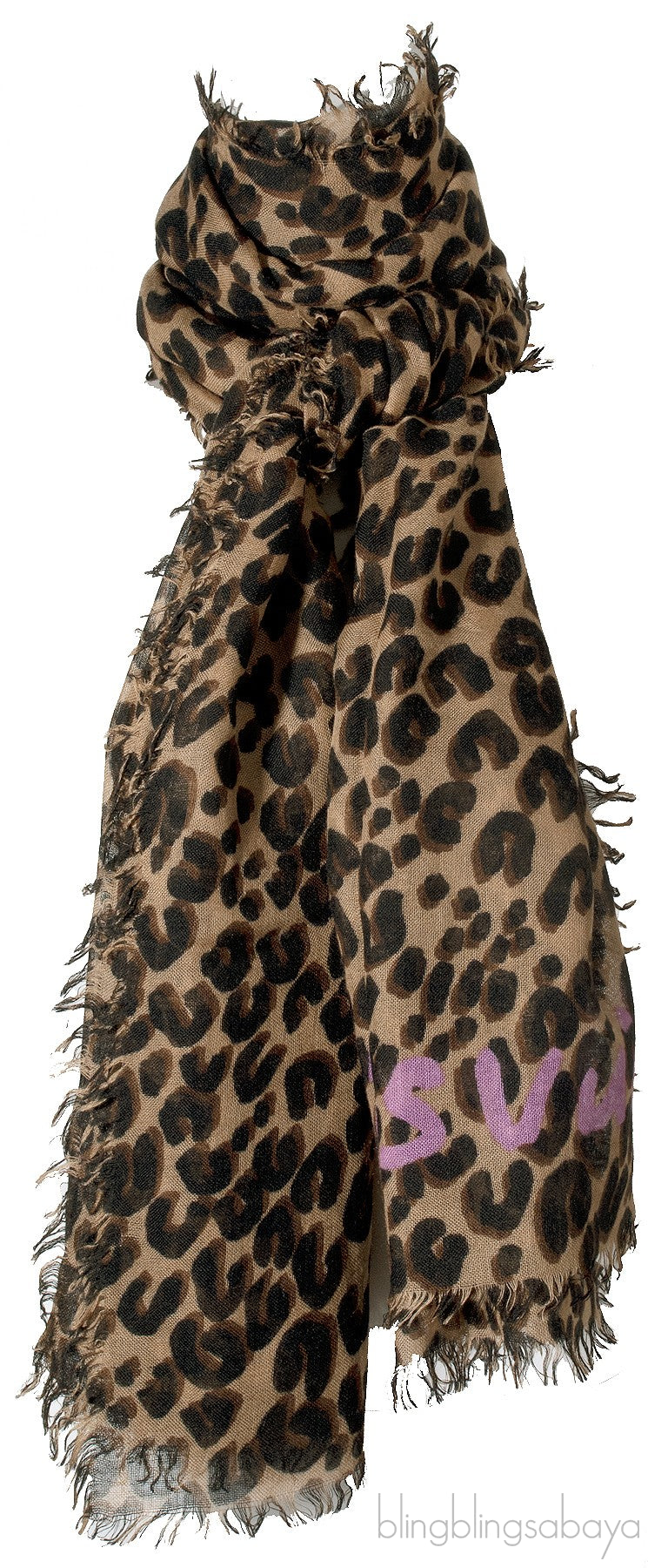 Leopard Print Shawl