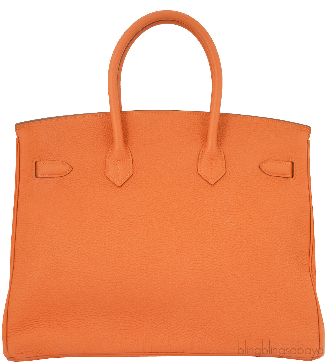 Birkin 35 Orange Togo GHW